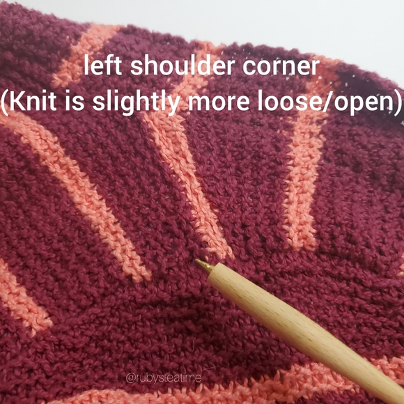 FREE PEOPLE BEACH - Long Cardigan, Stripe, Open Knit, Large Buttons - Picture 11 of 12